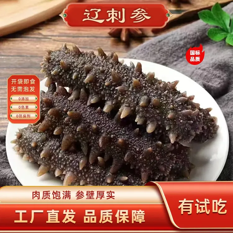 4-9头  500g  辽参即食海参 Q弹适中 深海辽参 工厂直发 品质保证