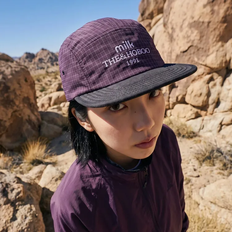 GEGEEN DOMOG户外登山徒步五片帽骑行帽子男女夏季防晒遮阳鸭舌帽