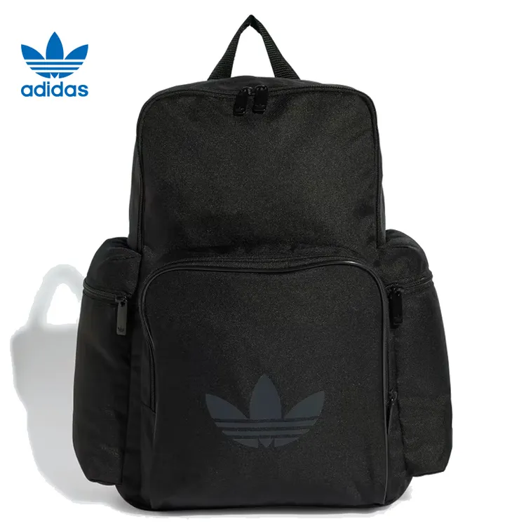 流光风adidas阿迪达斯三叶草春季男女运动休闲双肩包JD5522