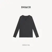 鑫燃KIKI （老钱polo）超柔云感绵羊毛polo领长袖上衣 98525 DK