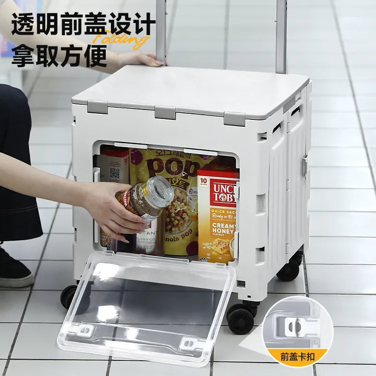 家用购物车放水杯买菜小拉车加宽拉杆加大轮子户外野营小推车