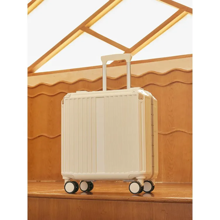 小米族18寸行李箱女小轻便铝框可登机迷你小号拉杆旅行密码箱男20