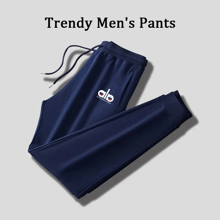 2025新款爆款修身男士裤子男款秋冬休闲裤潮流百搭加绒卫裤束脚裤
