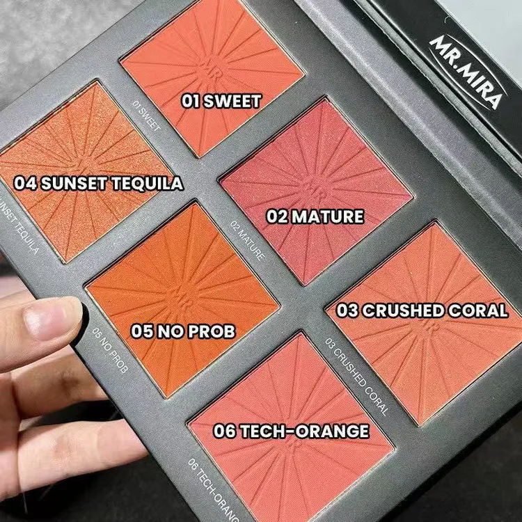 BB&LUCCA推荐空灵炫彩光感持久腮红盘化妆品组合原装