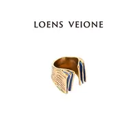 铜合金戒指 LOENS VEIONE/罗拉【鲲之梦境】手工戒指24WLCS0041N