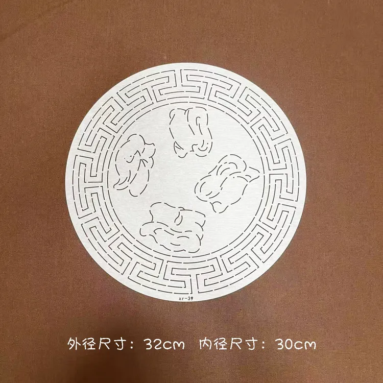 徐仁专属 蒙古族纹样 藏族纹样 吉祥纹样 刺子绣软模板xr39-xr55