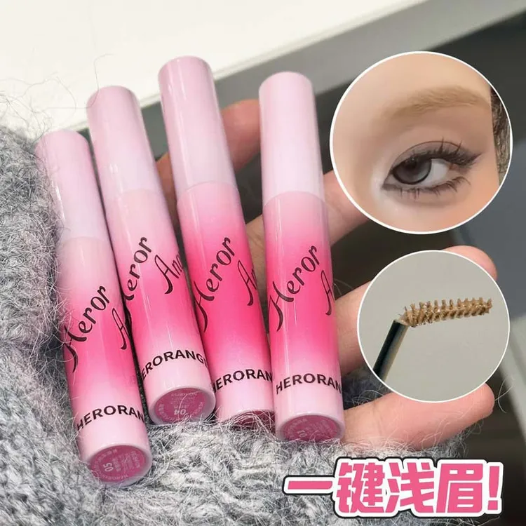 自然巧绘染眉膏顺滑立体野生眉根根分明防水不晕染眉膏