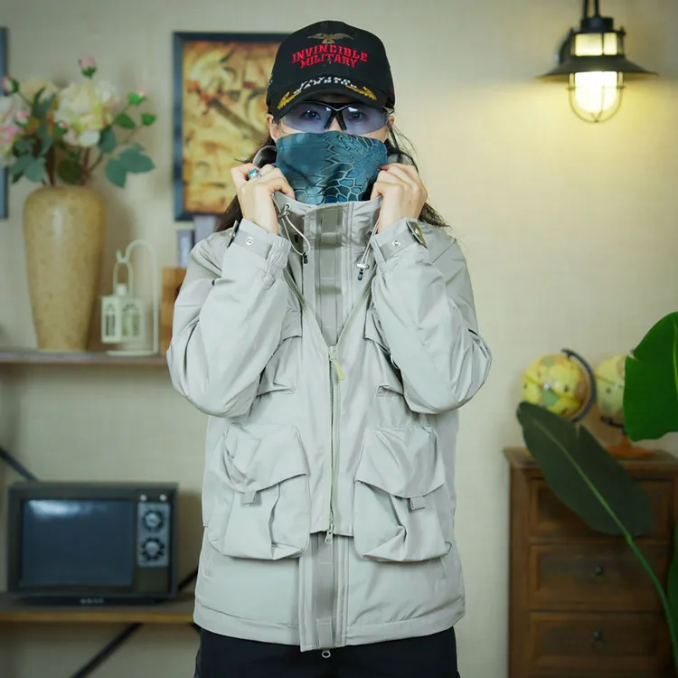 【木子休闲】马甲外套多功能上衣外套休闲服户外防风保暖登山上衣