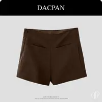 DACPAN-  “腿精养成”高腰净版骑行裤皮短裤  2025/盼·PP 8360