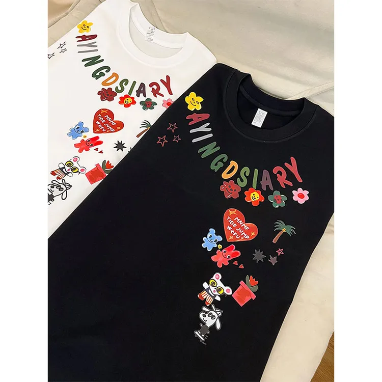 阿颖日记【859】长袖T恤纯棉女秋内搭打底衫小众设计感大版宽松上衣