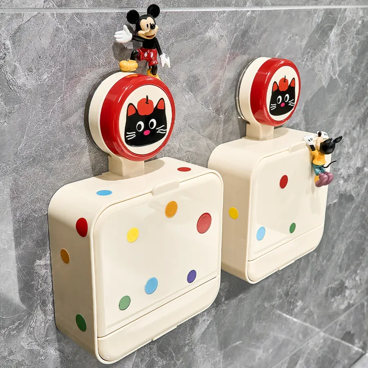 吸盘翻盖沥水肥皂盒壁挂式免打孔香皂盒子卫生间香皂置物架肥皂架