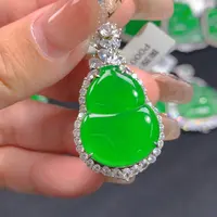 翡翠颈饰银S925镶嵌11111111