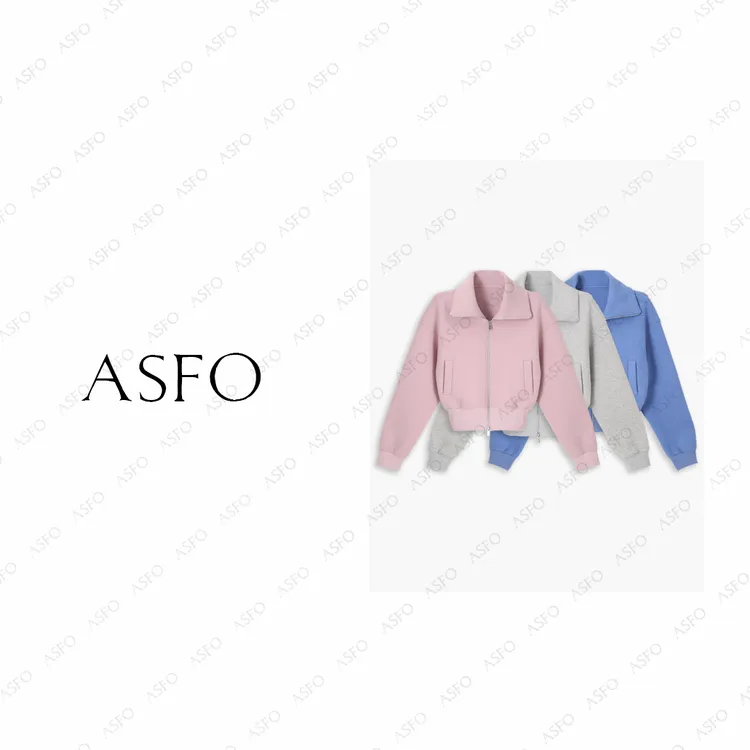 【AS科耐丽】25新定制自发热抗菌蓄暖立领加厚卫衣AS25DDWT05050