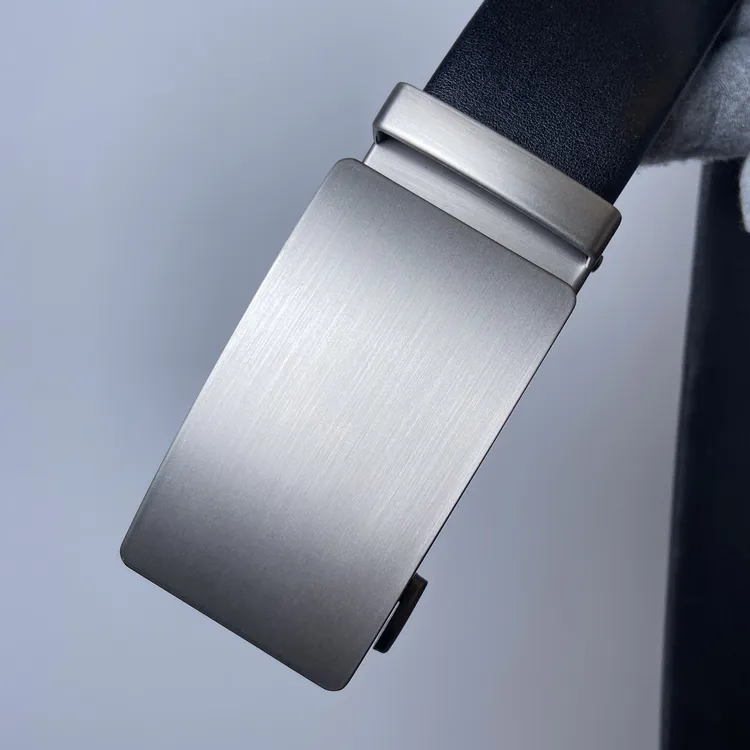 外贸皮带男士真皮自动扣腰带百搭休闲时尚简约商务裤带2025款