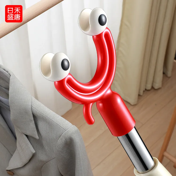 撑衣杆家用伸缩一根叉丫宿舍晒衣服的衣架杆子凉取挑衣叉挂