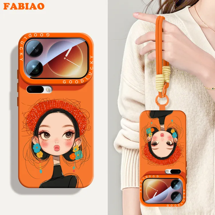 适用小米17Promax手机壳新款15ultra少女风创意14pro个性俏丽佳人