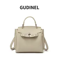 83923大象灰2025新款时尚手提包百搭休闲单肩包轻奢斜挎小包包