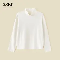 SZKP秋季新款女童装百搭长袖T恤中大童时尚儿童打底衫BGYQ553043