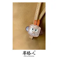 寻路人可爱真皮手工质感可爱包配饰小挂件胸针系列男士斜挎包