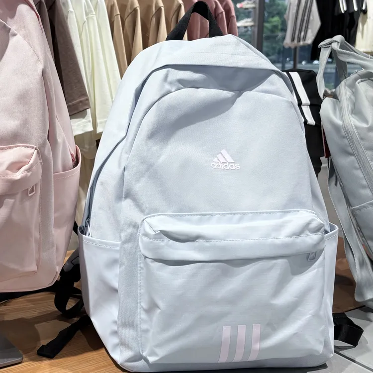 阿迪达斯 (adidas)男女通款大容量学生运动双肩背包KC9897