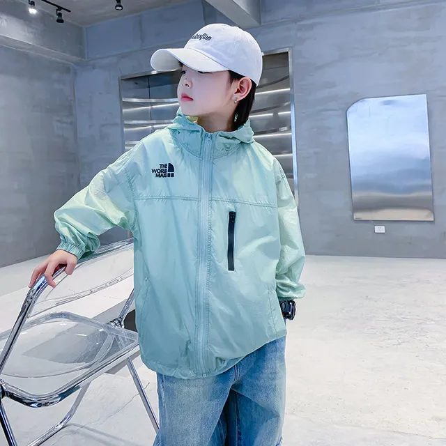 男童夏季速干防晒衣2024新款儿童晾感防晒服透气中大童外套轻薄款