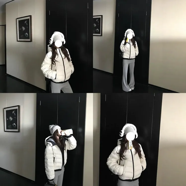 【徐嘉悦专属】崇福衫韵Mon*ler羽绒排骨羽绒服无缝压胶90白鸭绒保暖冬款