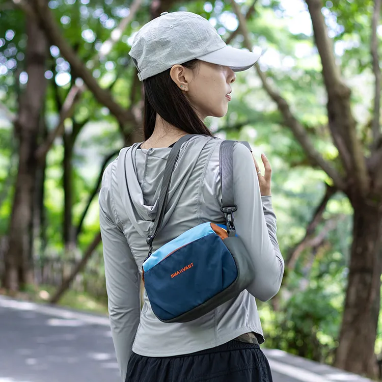 江麒旅行原创通勤百搭撞色单肩包多彩斜挎包出游多巴胺小包女ins商品图