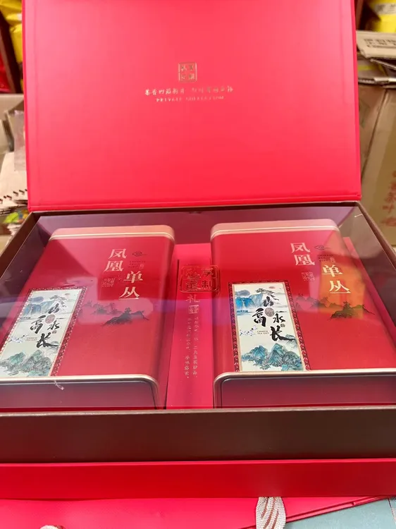 潮州凤凰单丛宋种浓香型高端礼盒装500g适合送礼318礼品盒随机