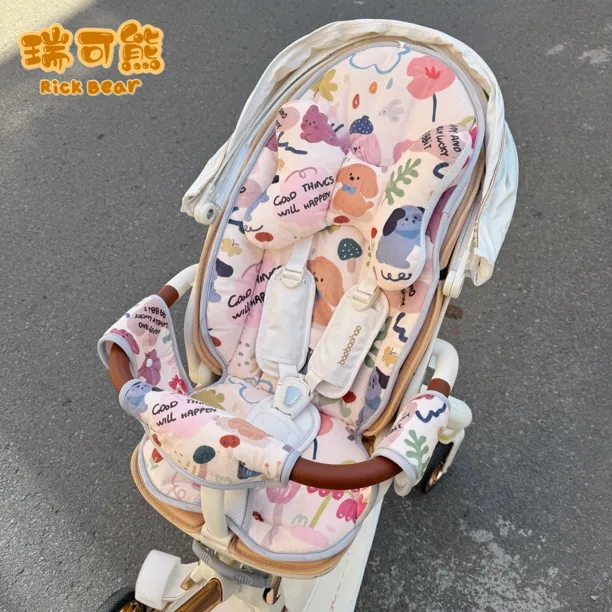 宝宝好v16坐垫v16plus遛娃神器加厚棉垫v16c水晶绒冬季棉垫子