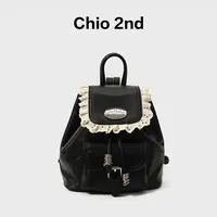 南风Chio2nd 双肩包包女款复古手提包