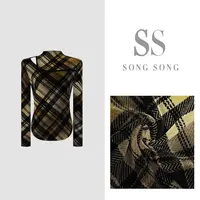 SONG-原创【暖调型格】冬季加厚绒保暖微漏锁骨设计显瘦百搭上衣