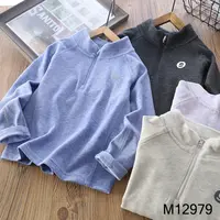 【MIEVE DUCK】秋冬拉链衫百搭卫衣打底12979