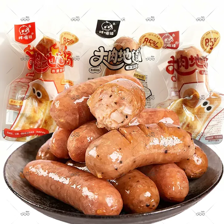 【拌嘴娃】大肉地道肠 肉粒饱满 Q弹紧实 85%纯猪肉含量
