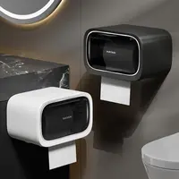 卫生间厕纸盒抽纸盒卫生纸置物架壁挂免打孔卷纸放置盒厕所纸巾盒