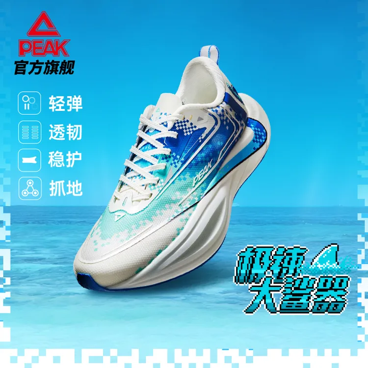 匹克态极二次呼吸2.0-极速大鲨器冬季百搭缓震竞训跑鞋-DH520271