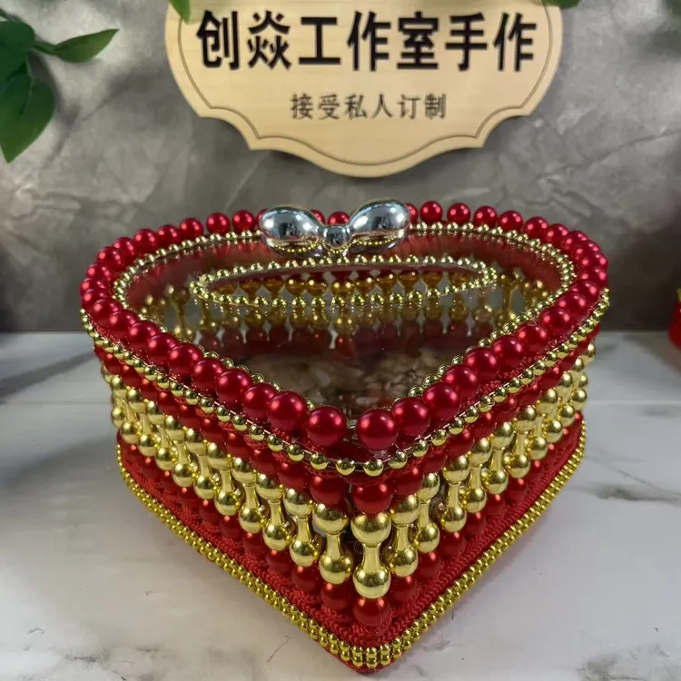 心形纸抽盒手工创意材料包一套