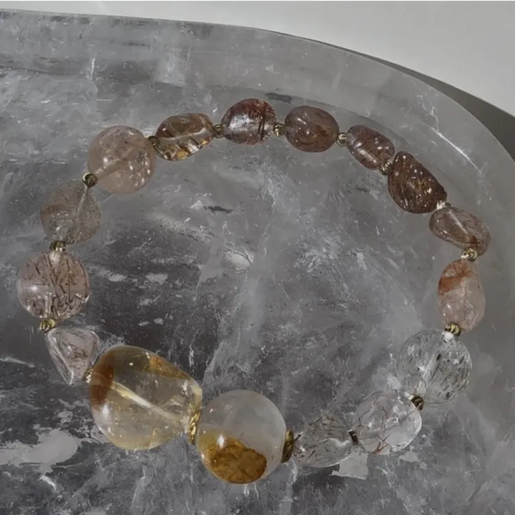 原创黑金超七+黄胶花～