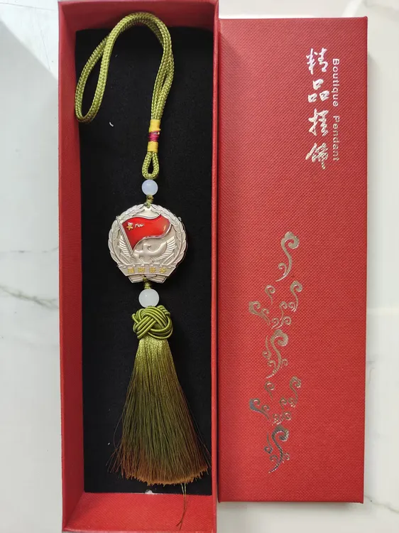 精美双面金属徽章军旅车载挂饰送战友纪念品