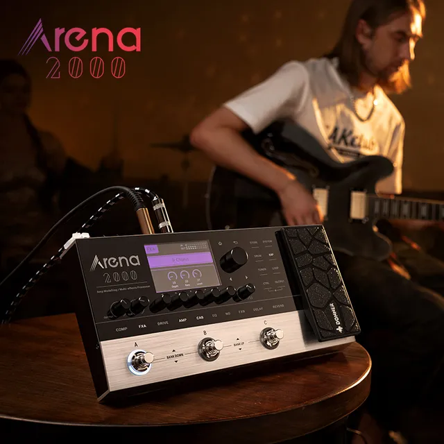 donner唐农电吉他效果器ARENA2000综合失真合成单块鼓机LOOP循环