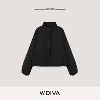 W.Diva【皎格】小狗美国进口3M棉新雪丽轻工艺拉链棉服女53C113095