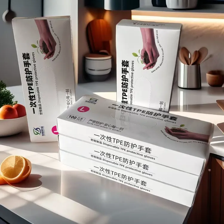 加厚一次性食品手套食品级专用家用抽取式吃小龙虾餐饮厨房用防护