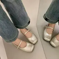 秋休闲款法式女新款百搭软底豆豆鞋单鞋209-2