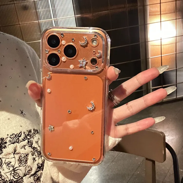 新款满钻星月iPhone17promax手机壳适用于苹果16千金感15轻奢风