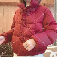 雪姐服饰「蝴蝶结羽绒服」新款立领短款羽绒服设计外套