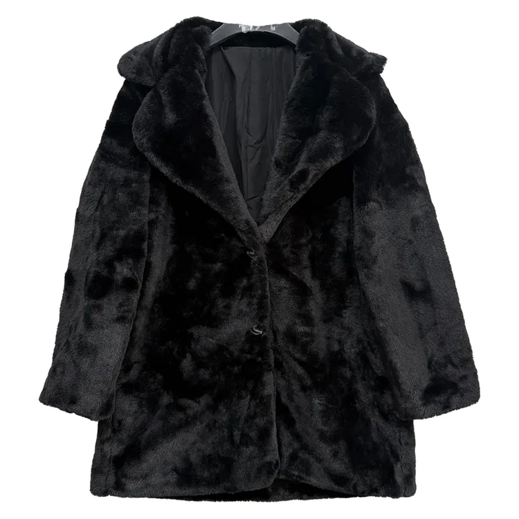 6853#毛大衣时尚百搭休闲舒适