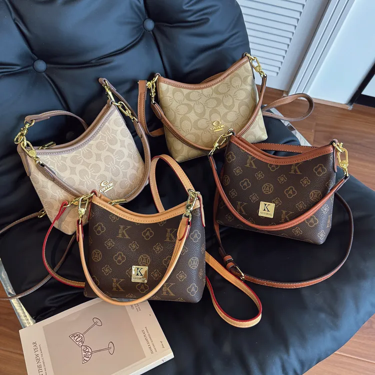 双根软单肩款拉链耐磨法式斜挎包洋气单肩饺子包宽肩斜跨时尚百搭