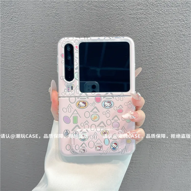 透明折叠壳适用华为荣耀/OPPO/VIVO/小米/三星/华为puraX手机壳潮