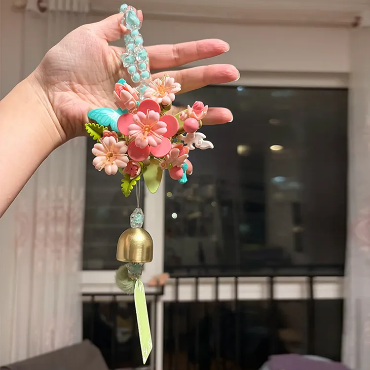 IBLOCK新品积木拼装花朵治愈系祈愿花拼图送女朋友新奇特生日礼物