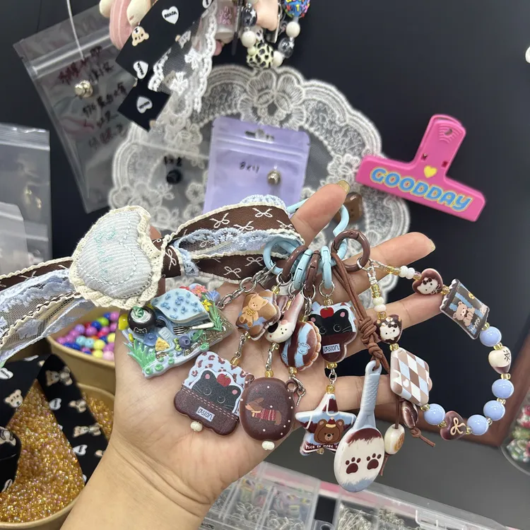 手作miu系包挂潮玩饰品DIY创意可爱