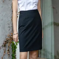 H版短裙（有口袋）西裙女半身裙包臀职业裙子高腰纯色夏季时尚a字